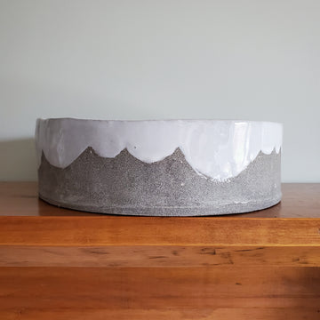 scalloped bowl